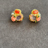 Pre-loved Les nereides stud earrings