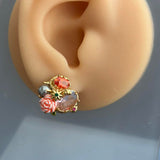 Pre-loved Les nereides stud earrings