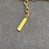 Pre-loved Les nereides floral necklace