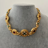 Vintage inspired heavy high end quality necklace choker VIN001