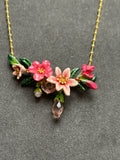 Pre-loved Les nereides flower necklace