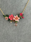 Pre-loved Les nereides flower necklace