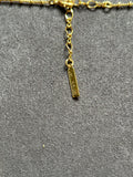 Pre-loved Les nereides lemon and flower necklace