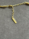 Pre-loved Les Néréides Spring Burst Statement Necklace – Gold, Red & Pink