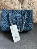 Tory Burch Denim Mini Shoulder Bag