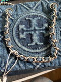Tory Burch Denim Mini Shoulder Bag
