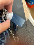 Coach Brook Flap Chain Bag in Signature Washed Denim