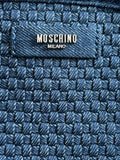 Moschino Couture Woven Denim Tote Bag