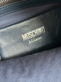 Moschino Couture Woven Denim Tote Bag