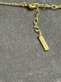 Pre-loved Les Néréides Blue Flower Pendant Necklace