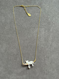 Pre-loved Bill Skinner cat necklace