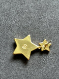 Pre-loved Tory Burch Gold Star Drop Earrings