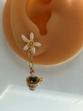Pre-loved bill skinner earrings
