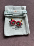Pre-loved Les nereides flower earrings