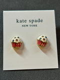 kate spade cup cake ear studs