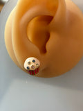 kate spade cup cake ear studs