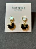 kate spade heart earrings