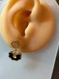 kate spade heart earrings