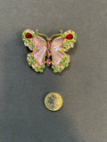 VINTAGE STYLE BUTTERFLY BROOCH