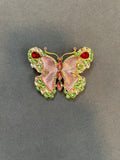 VINTAGE STYLE BUTTERFLY BROOCH