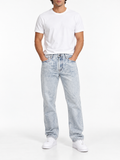 DIESEL 2010 09F23 Men's Loose Fit Jeans – Light Blue Acid Wash Denim