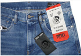 Diesel D-Strukt 009DW Men’s Slim Fit Blue Graphic Jeans