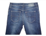 DIESEL BUSTER R48T4 Men’s Blue Distressed Tapered Jeans BNWT