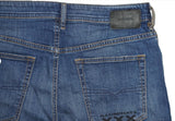 DIESEL BUSTER-P 087AW Men's Jeans W32 L32 Blue Slim Tapered Graphic Cotton Denim