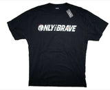 DIESEL T-WALLACE-SA Men’s Black Only The Brave Graphic T-Shirt Size L