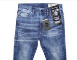 DIESEL D-AMNY-X 0096Q Men’s Blue Skinny Fit Jeans W29 L30