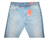 Diesel 1995 09E21 Men’s Light Blue Jeans Two Tone Side Panels