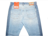 Diesel 1995 09E21 Men’s Light Blue Jeans Two Tone Side Panels