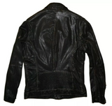 DIESEL LAPISMIUM LEATHER JACKET SIZE L