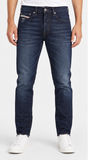 Diesel Tepphar 084TH Slim Carrot Jeans – Dark Blue