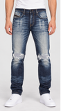 DIESEL D-VIKER 09B46 Jeans Men’s Straight Fit Blue Denim