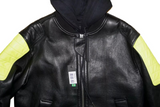 DIESEL L-BRANDO LEATHER JACKET