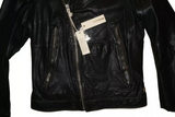 DIESEL LAPISMIUM LEATHER JACKET SIZE L