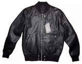 DIESEL L-JOSEPH LEATHER JACKET SIZE S