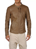 DIESEL LOYD LEATHER JACKET