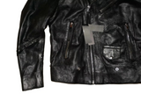 DIESEL L-INGRAN LEATHER JACKET SIZE L