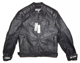 DIESEL L-TEAM LEATHER JACKET SIZE M