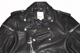 DIESEL L-RANSEUR LEATHER JACKET SIZE L