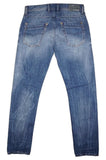 Diesel Krayver R831I Men’s Slim Carrot Distressed Blue Jeans