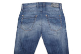 Diesel Krayver R831I Men’s Slim Carrot Distressed Blue Jeans