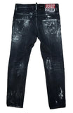 DSQUARED2 Skater Jeans Men's Size IT 44 S74LB1325 Distressed Denim Made in Italy