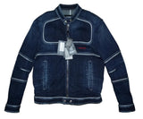 DSQUARED2 Heritage Denim Jacket Men’s IT 46 Blue Zip Up S71AN0536