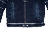 DSQUARED2 Heritage Denim Jacket Men’s IT 46 Blue Zip Up S71AN0536