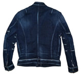 DSQUARED2 Heritage Denim Jacket Men’s IT 46 Blue Zip Up S71AN0536