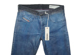 DIESEL Livier 0604M Women's Super Slim Jegging Jeans W27 Blue Denim