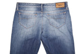 DIESEL Myboy 0818F Women's Straight Leg Jeans W31 L32 Blue Denim